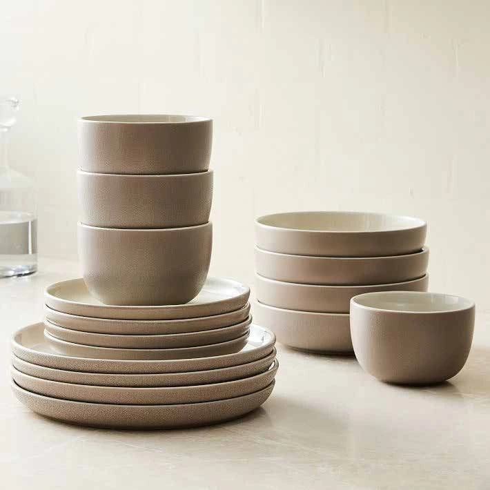 MDMADE stacked ceramic dishes