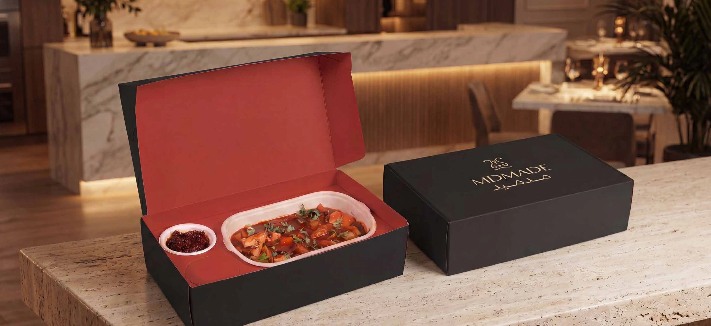MDMADE takeaway presentation box