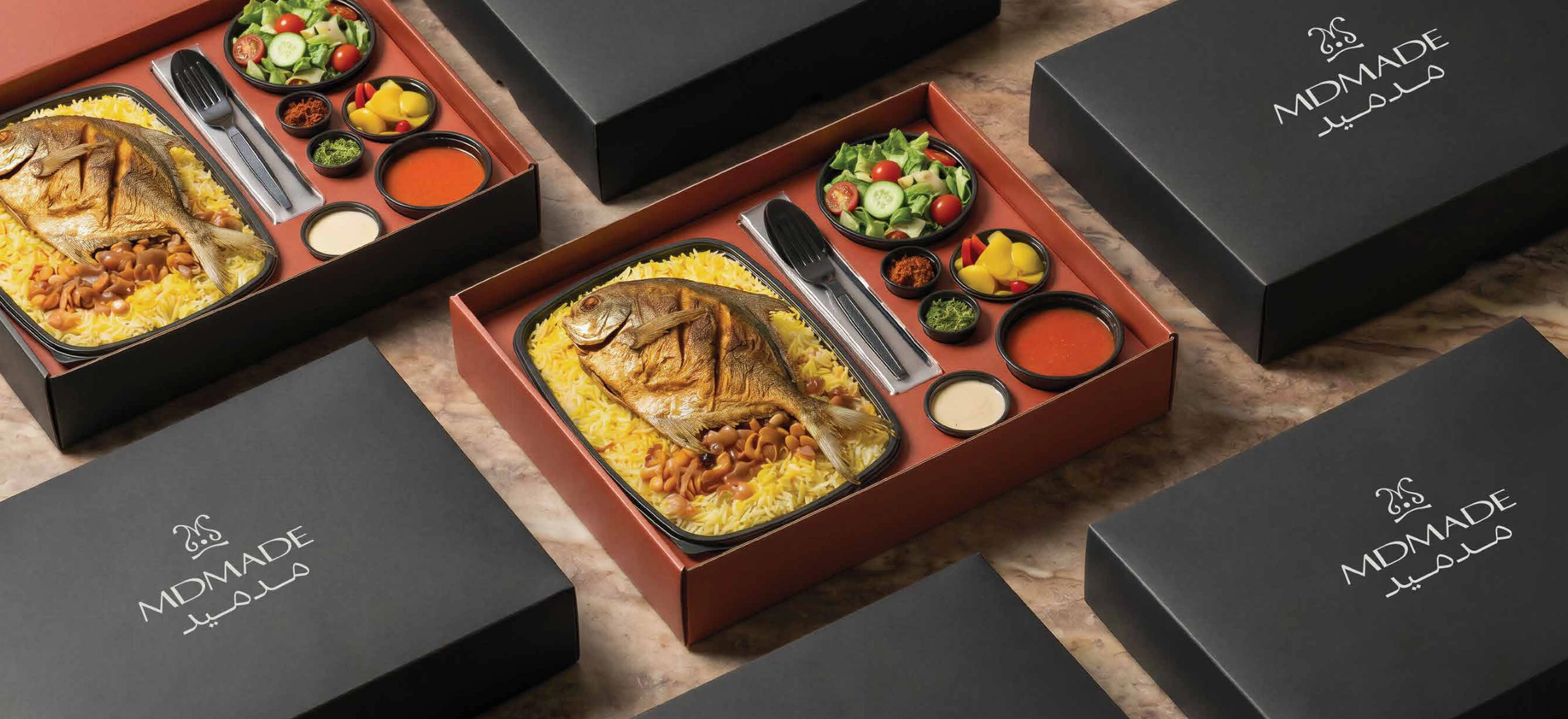 MDMADE family meal packaging