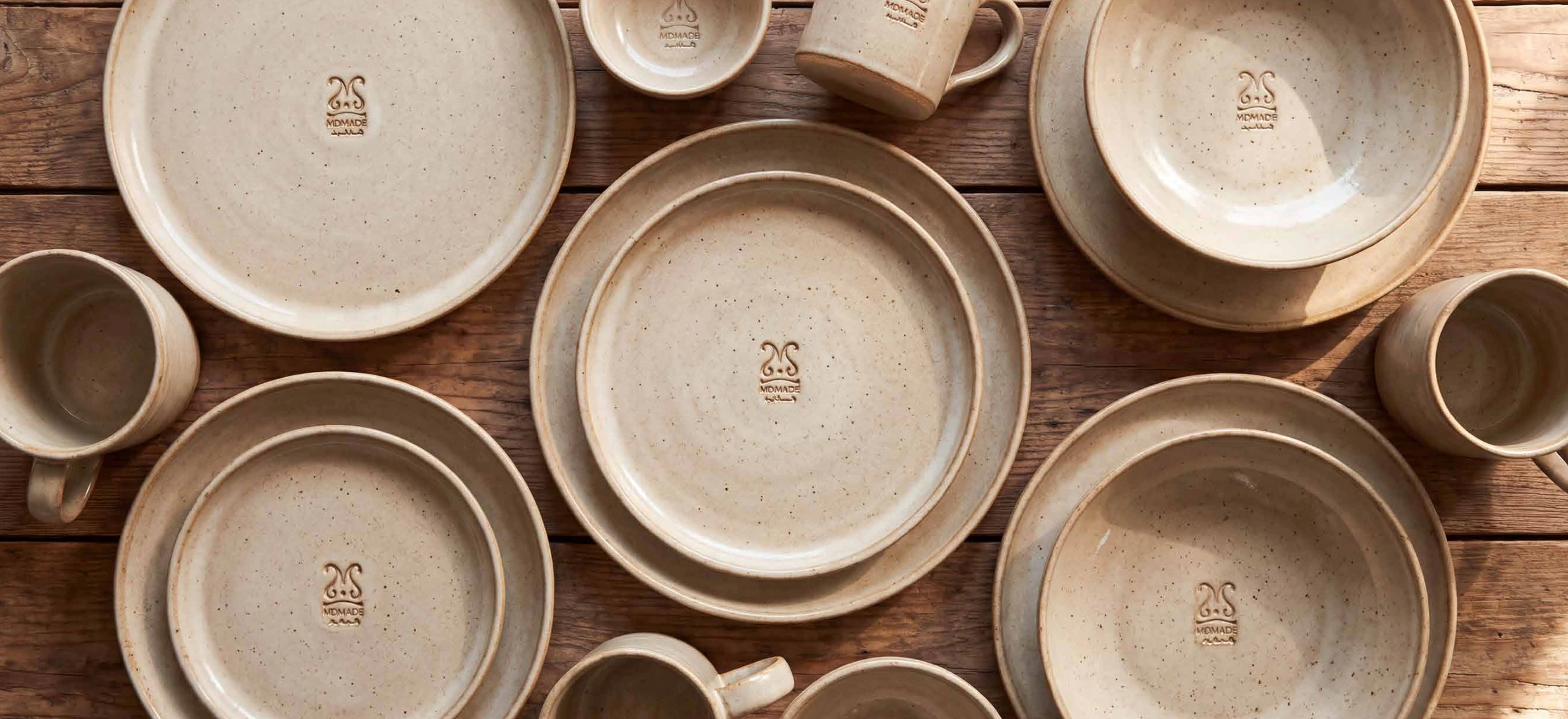 MDMADE branded ceramic tableware